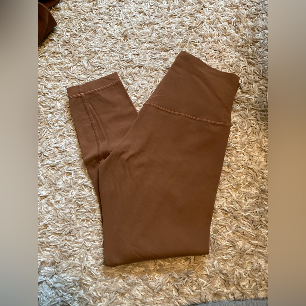 Lululemon Roasted Brown Align Pant 23”